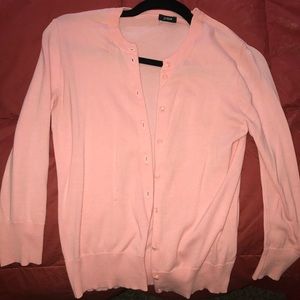 J. Crew pink cardigan